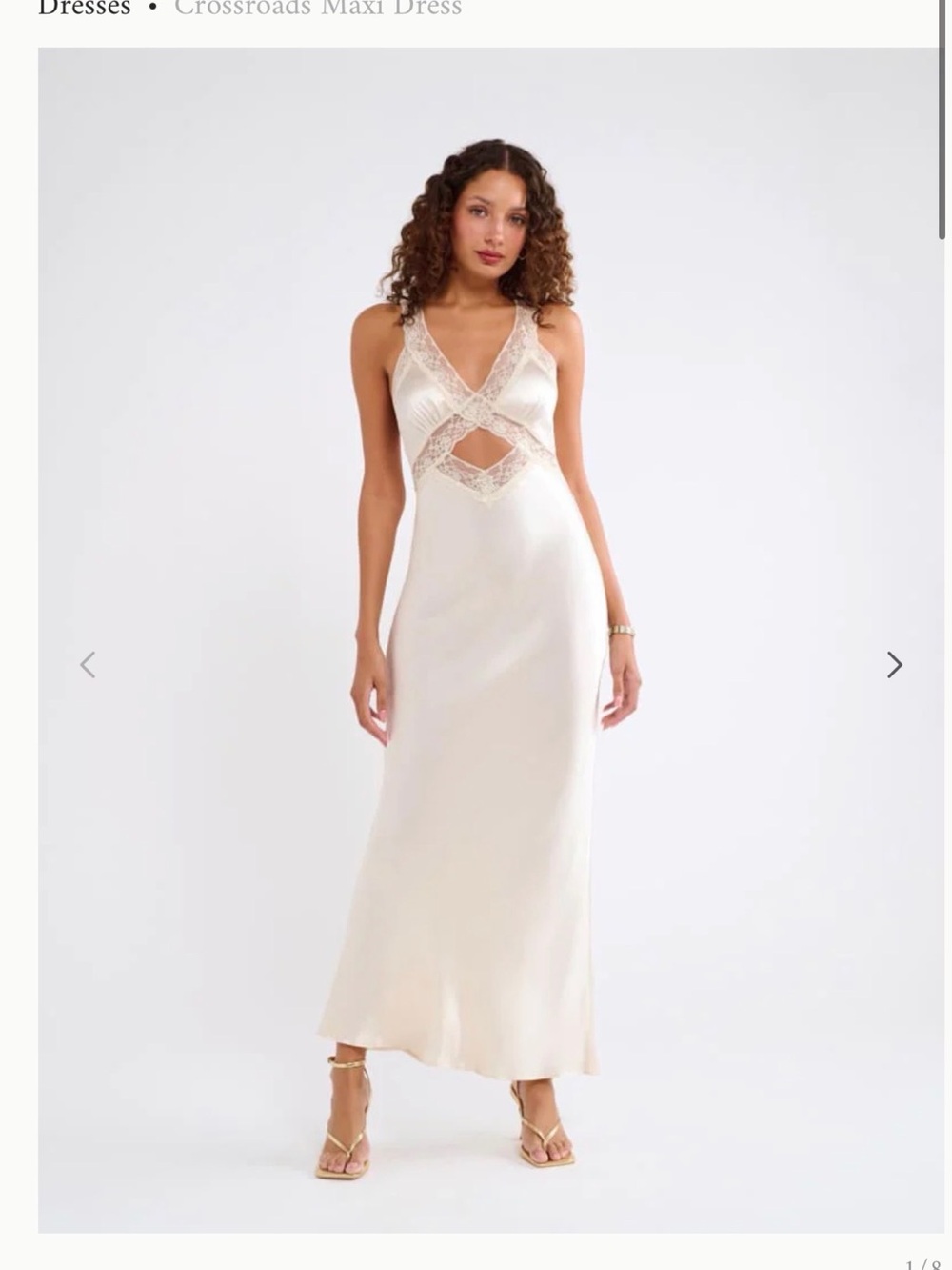 Rumored Crossroads Maxi Dress